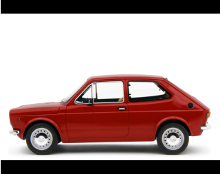 Fiat 127 1° Serie 1972 3 Porte Rosso Laudoracing 1:18 Resinemodell (Türen, Motorhaube... nicht zu öffnen!)